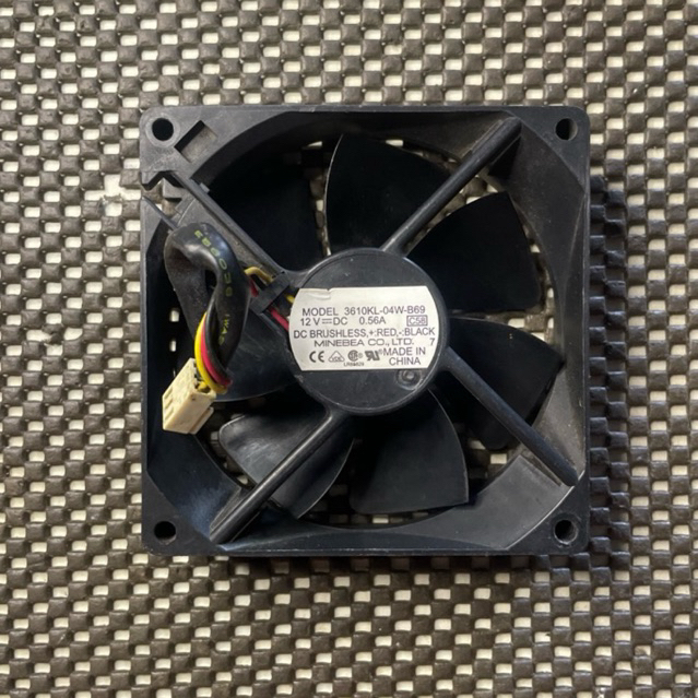 KIPAS COOLING FAN DC 12V 0.56A BRUSHLESS (9X9CM T2.5CM) HIGH SPEED