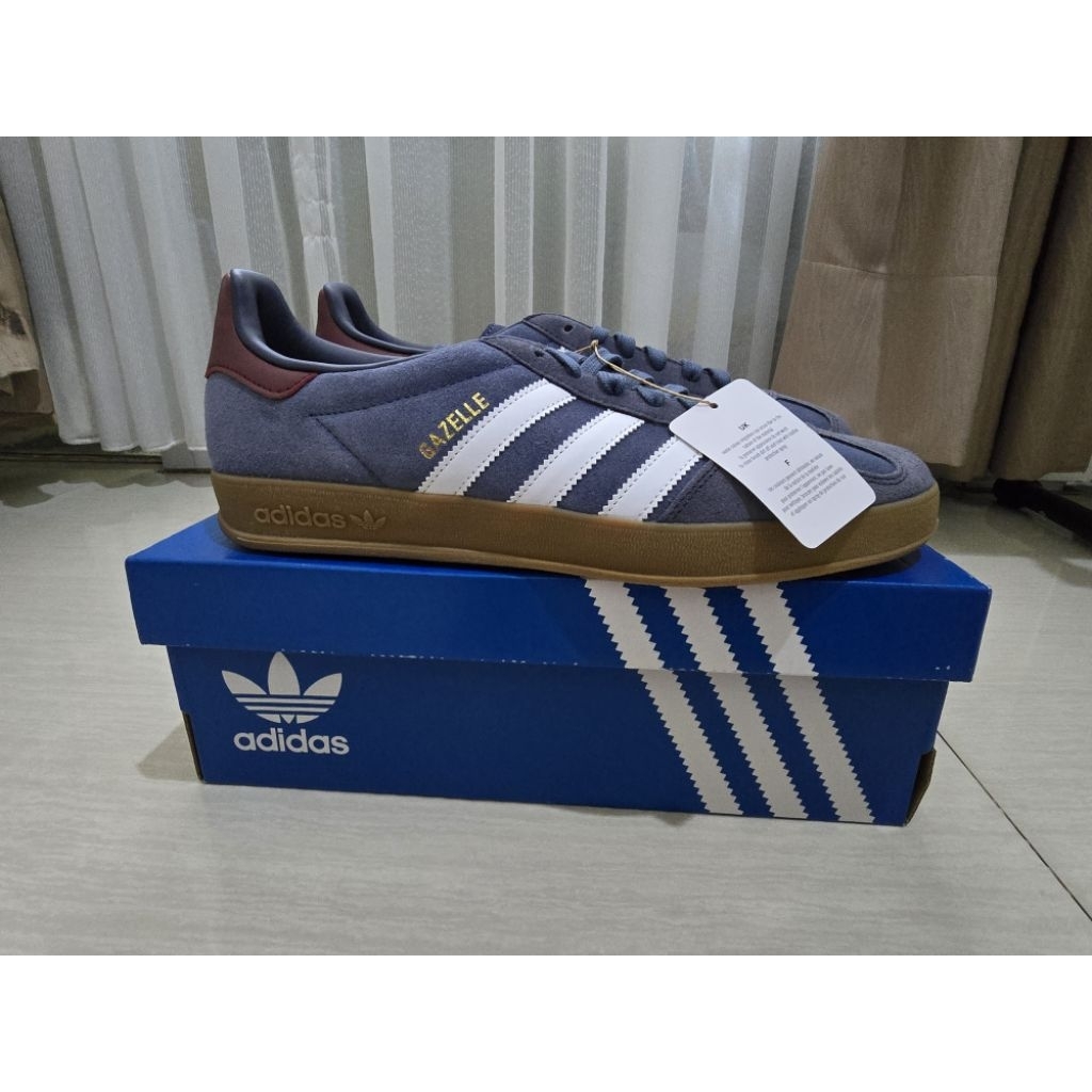 Adidas Gazelle Indoor Shadow Navy Size 44 BNIB