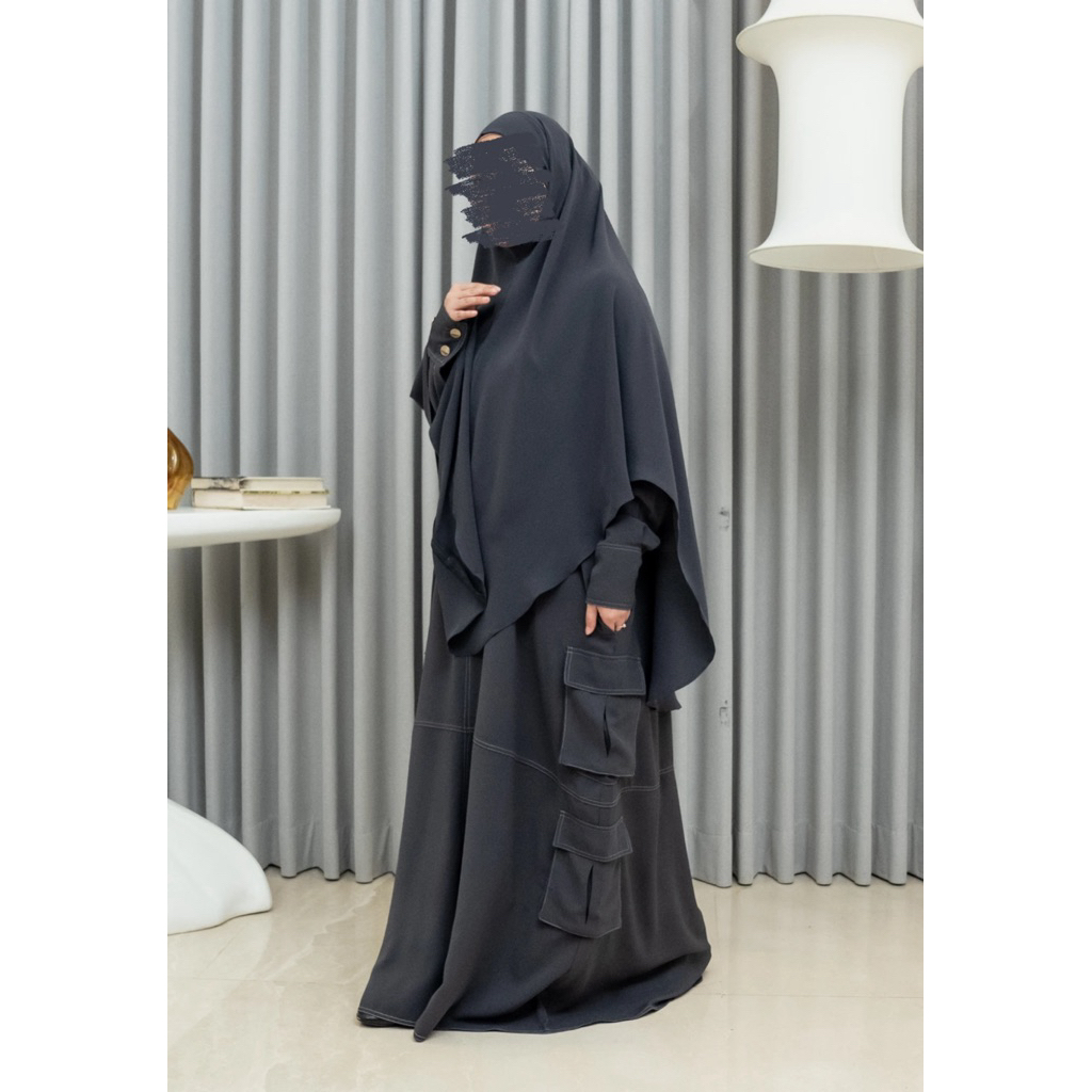 Preloved Abargo abaya S VVGC