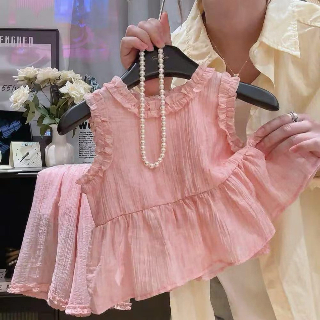 HAWBABYWEAR — Viola Pink Set | Setelan Anak Perempuan