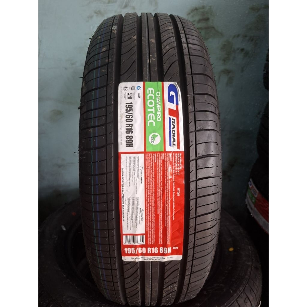 ban mobil gt radial champiro ecotec 195/60r16