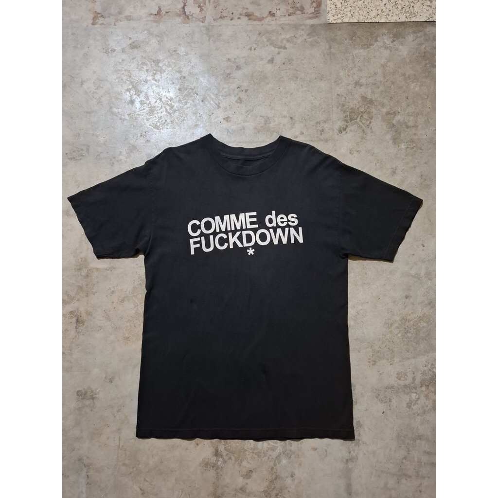 Vintage "COMME des FUCKDOWN" T-Shirt - A$AP Rocky Era