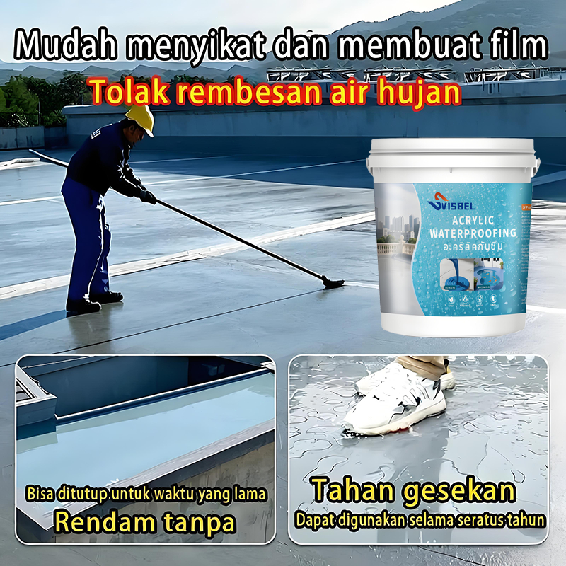 Lem Sealant Gel Aquaproof Anti Bocor Rembes Air Pelapis Penambal Perekat Transparant Bening Atap Gen