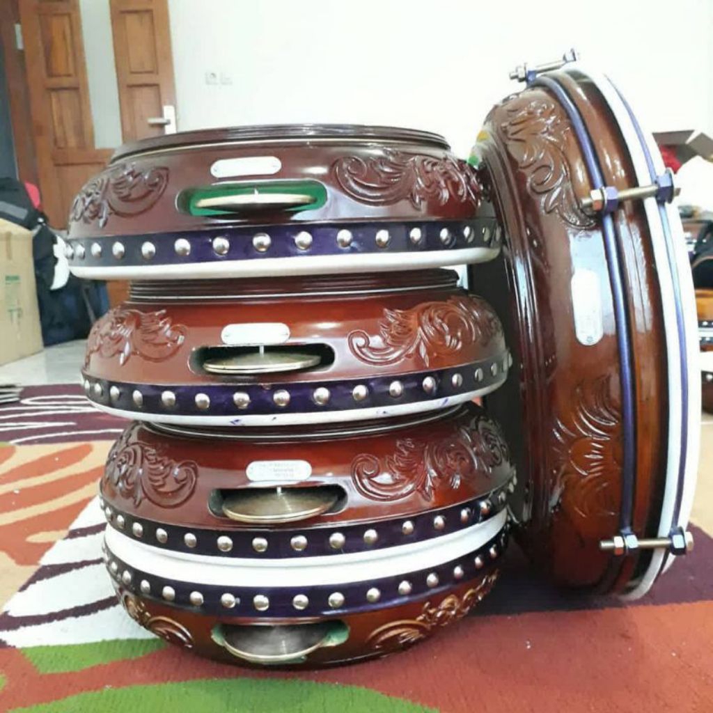 1 Set Rebana Banjari Ukir