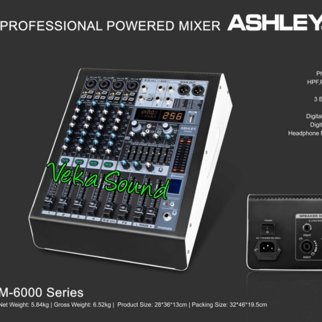 Power Mixer Ashley M 6000 / M6000 Original