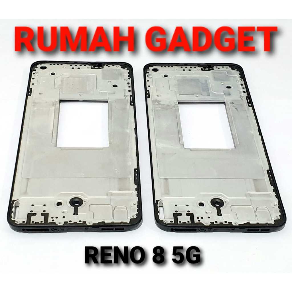FRAME TULANG TENGAH/DUDUKAN LCD RENO 8 5G/RENO 8Z 5G BLACK