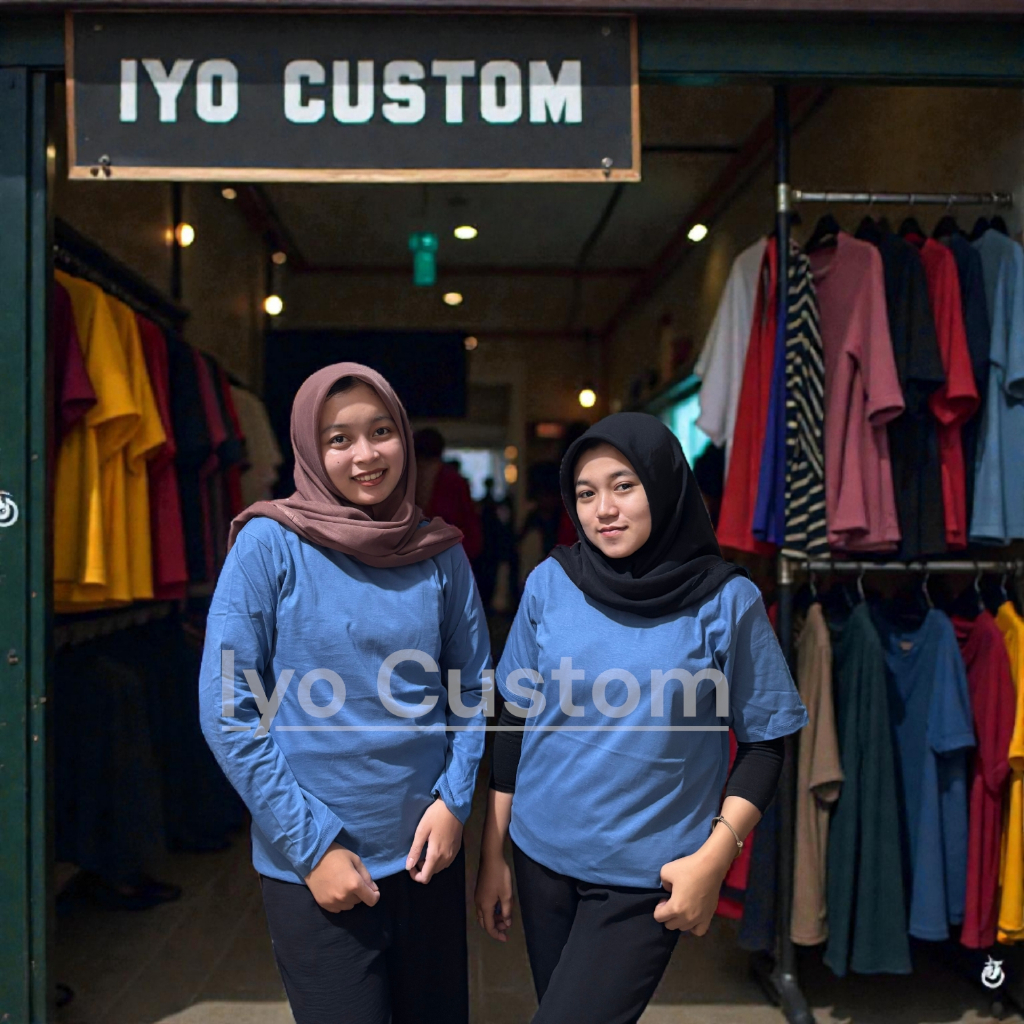 KAOS POLOS DENIM 24S