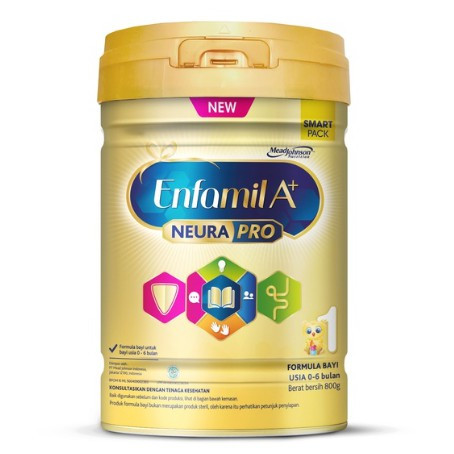 Enfamil A+ Tahap 1+ 800gr (0-6 Bulan) - Susu Bayi