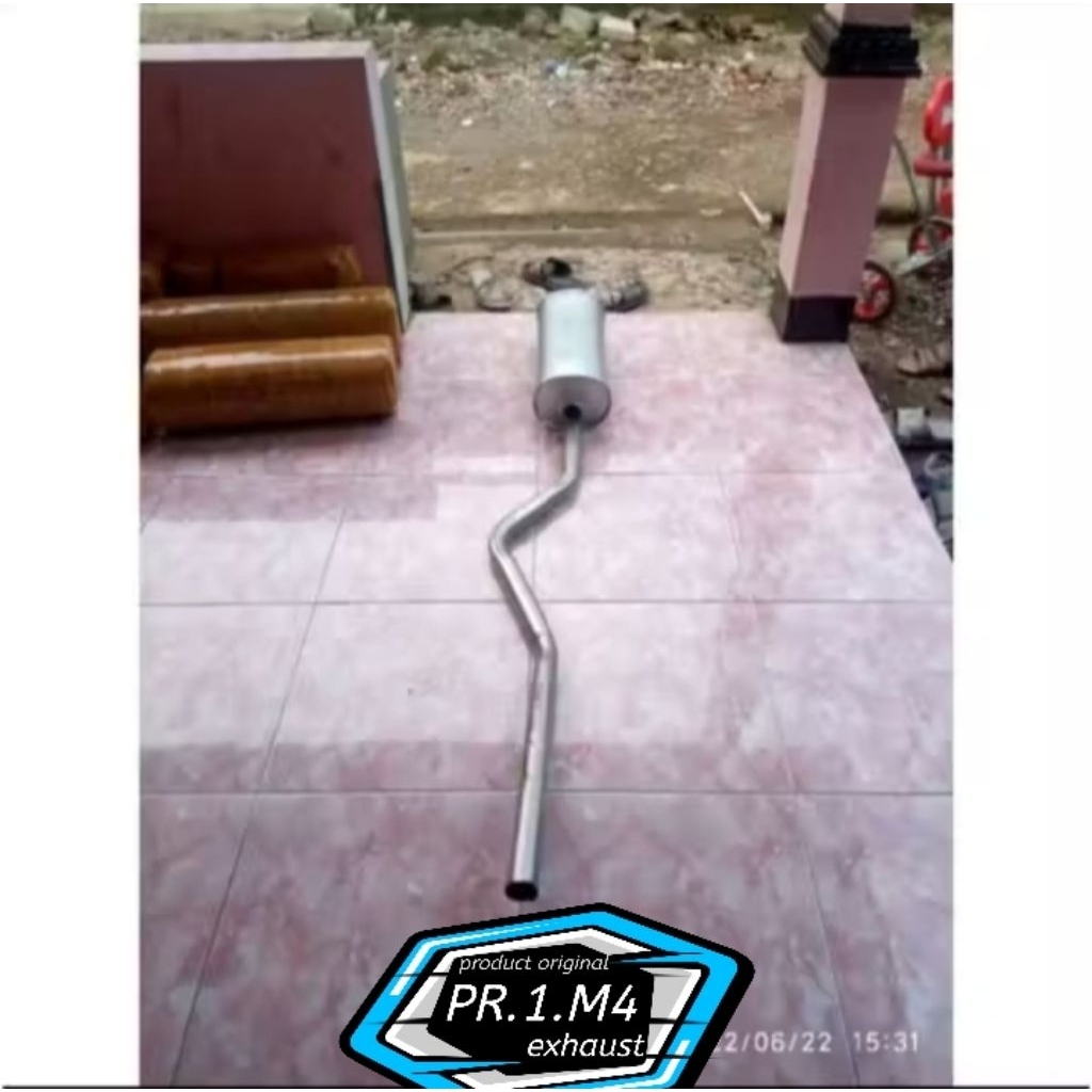 satu paket tabung standar knalpot mobil futura,t120ss,carry dan pipa belakang