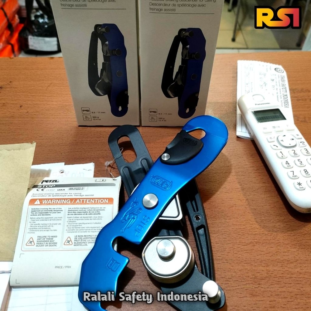 Autostop Descender Petzl Original Berkualitas