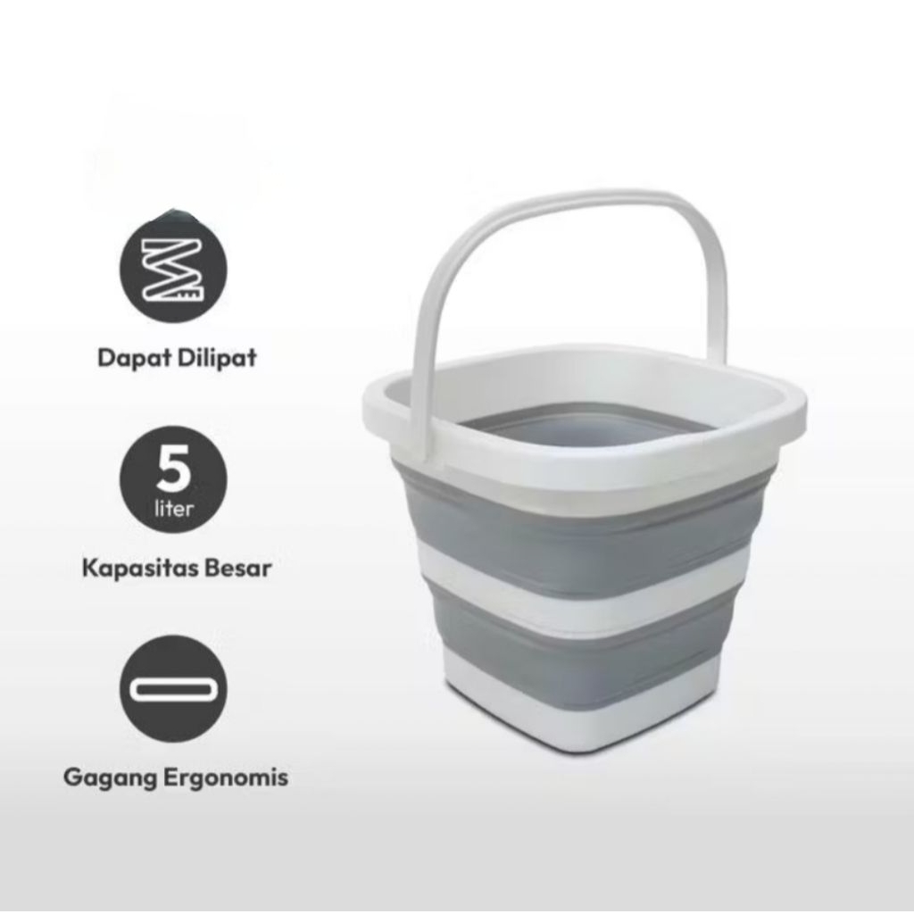 Ember Lipat Kotak 5Lt Ember Serbaguna Multifungsi