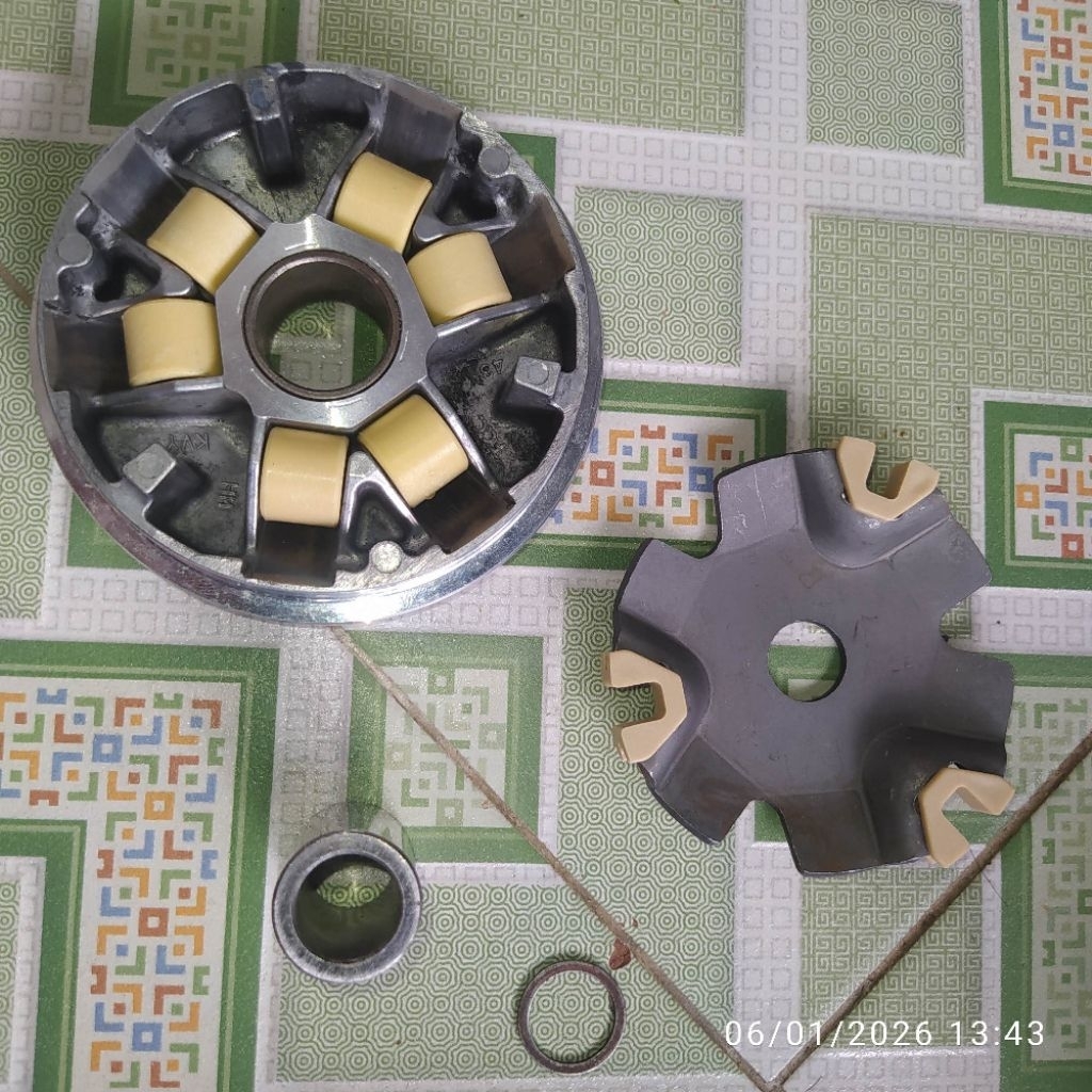 Set Rumah Roller KVY Beat Karbu Racing Bubut