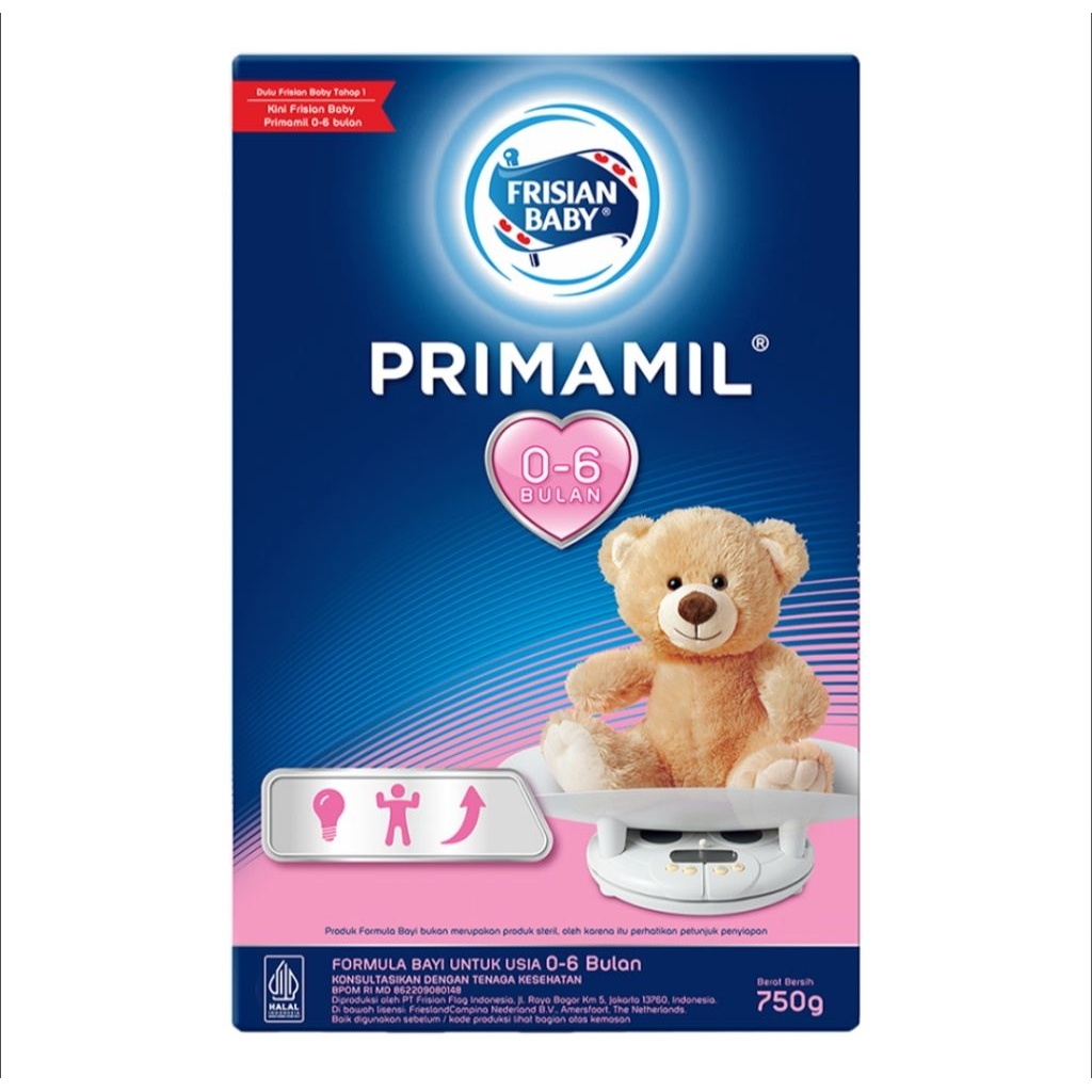 Frisian Baby Primamil Susu Formula Bayi 0-6 Bulan 750 g