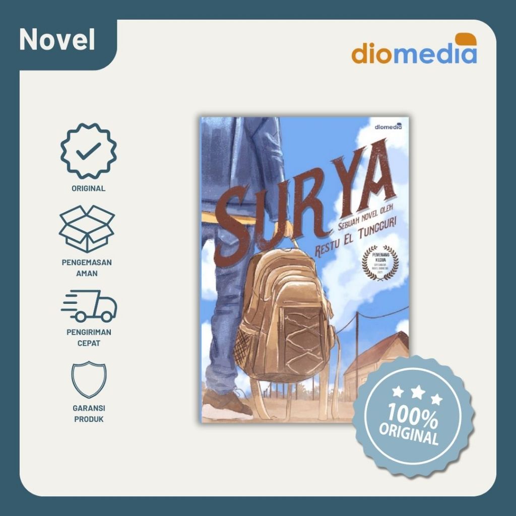 Novel | Surya Karya Restu El Tungguri | Penerbit Diomedia