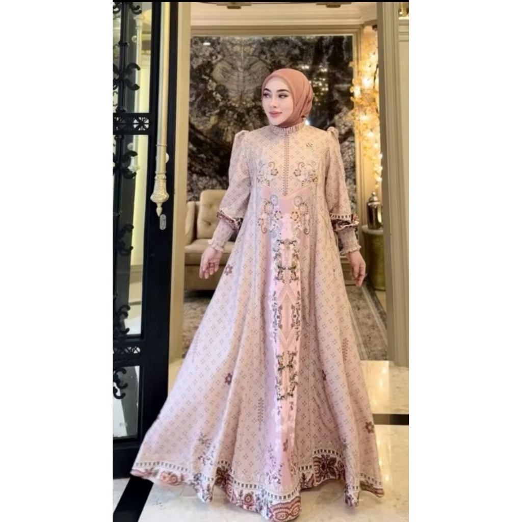 ShellaSaukia abaya/gamis wanita/gamis premium BY SHELLA SAUKIA