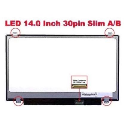 LED LCD Laptop Dell Inspiron 14 3000 14 3451 14 5458 Series ( 14.0 INCH 30PIN ) HD