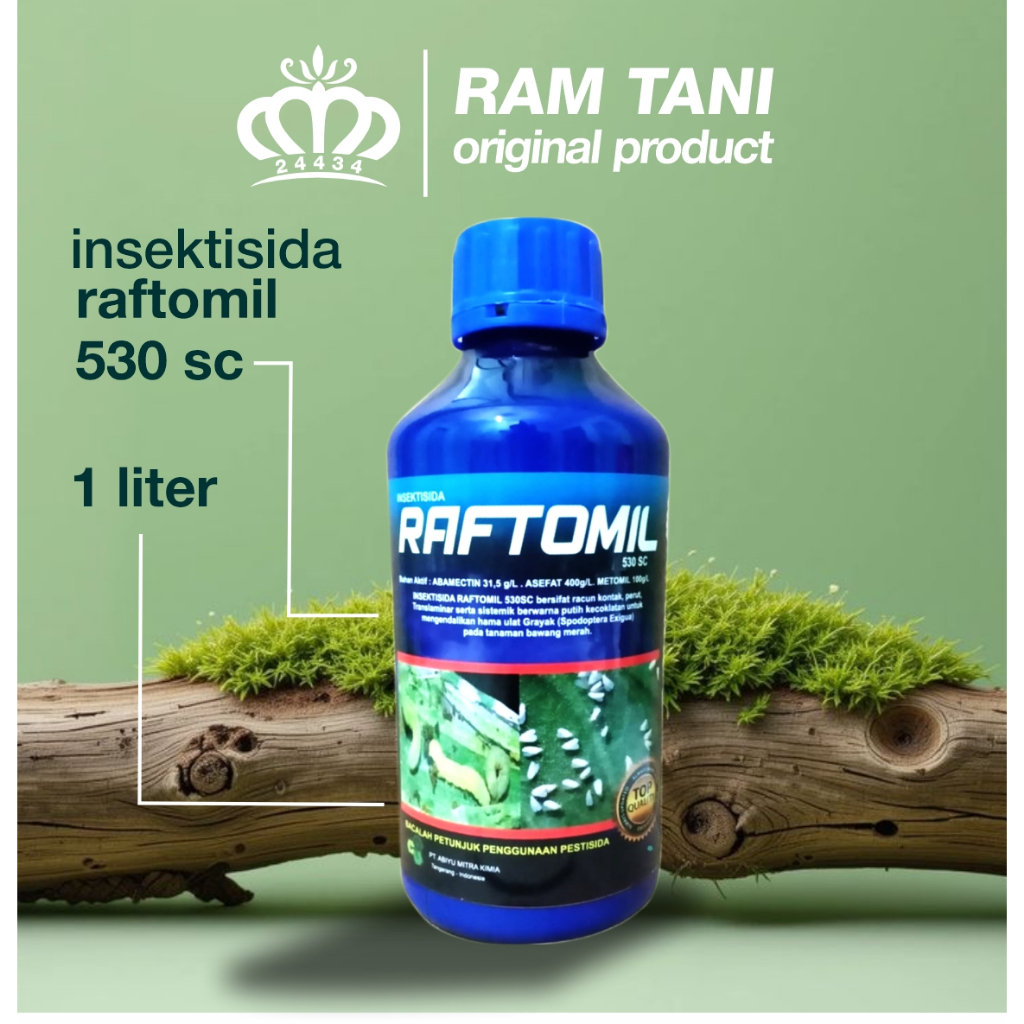 Insektisida Raftomil 530 SC 1 Liter - Kontak, Sistemik, Mudah Larut