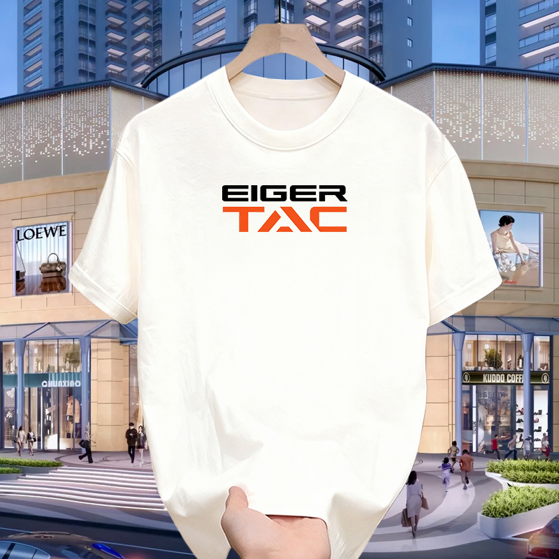 100% Original -Kaos EIGER Pria Original | Katun Tebal Premium | Adem & Nyaman Dipakai Harian