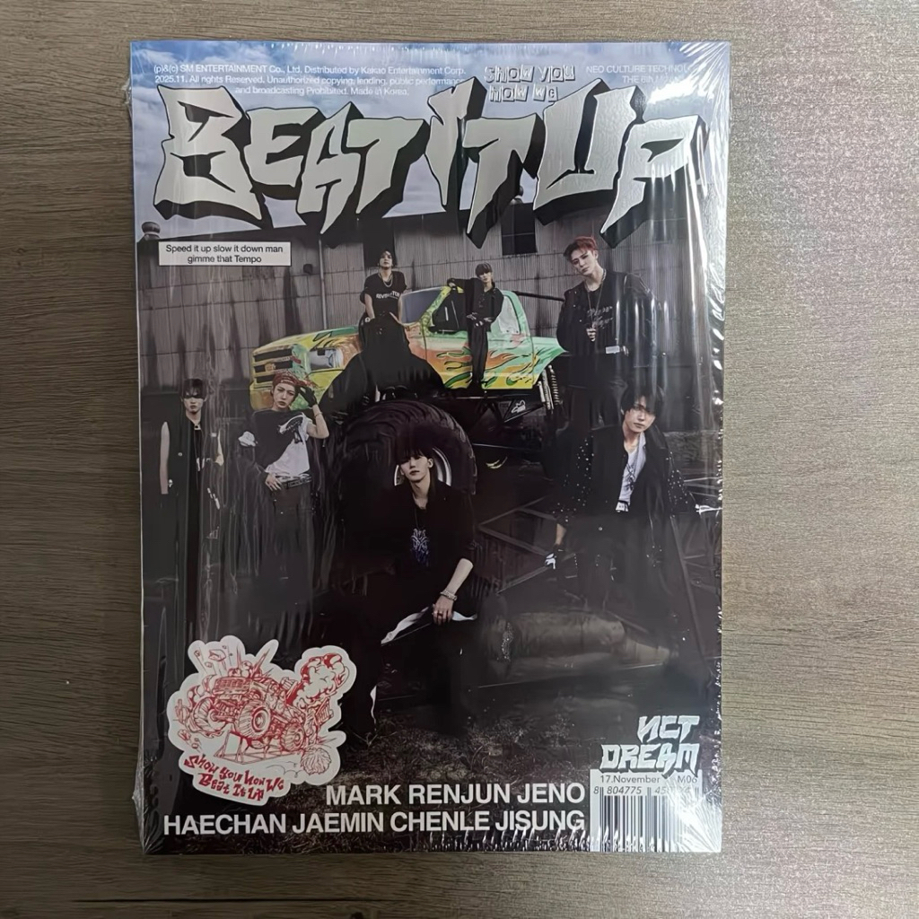 [Ready] NCT DREAM BEAT IT UP BTTF ALBUM SEALED REAL CITY REAL CITY HAECHAN TASTE  SEALED ORIGINAL KO