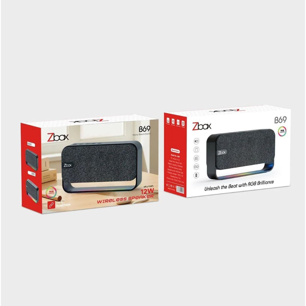 SPEAKER BLUETOOTH ZBOX B69 | SPEAKER PORTABLE | SPEAKER TERLARIS |TERMURAH