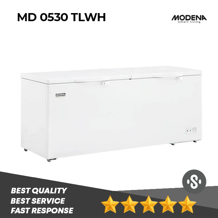 Chest Freezer Modena MD 0530 TLWH / Freezer Box Modena MD0530 Modena 530L / Freezer Modena MD0530TLW