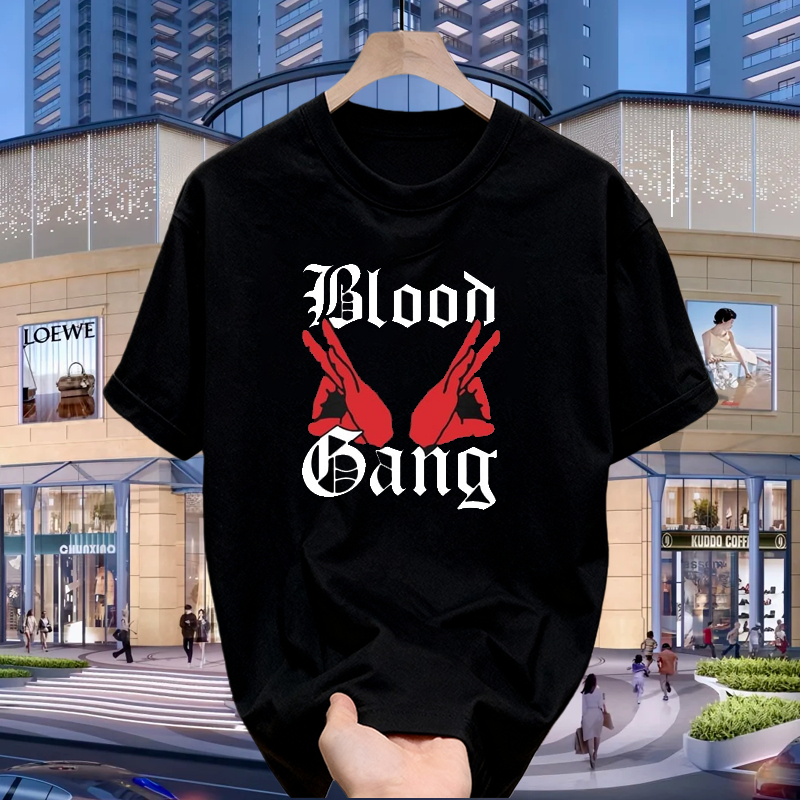 100% Original -Kaos BLOODS Pria Original | Katun Tebal Premium | Adem & Nyaman Dipakai