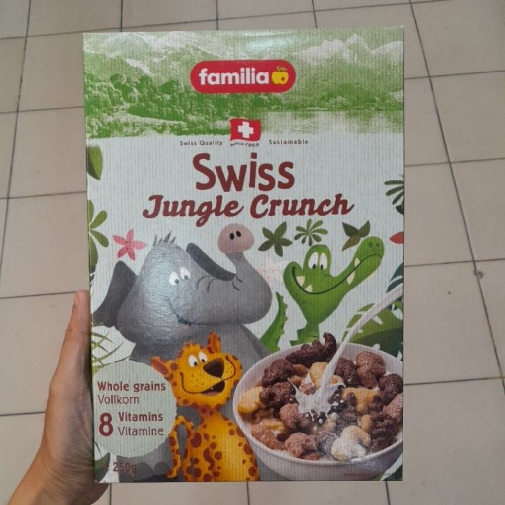 Familia Swiss Jungle Crunch sereal cereal Import 250gr