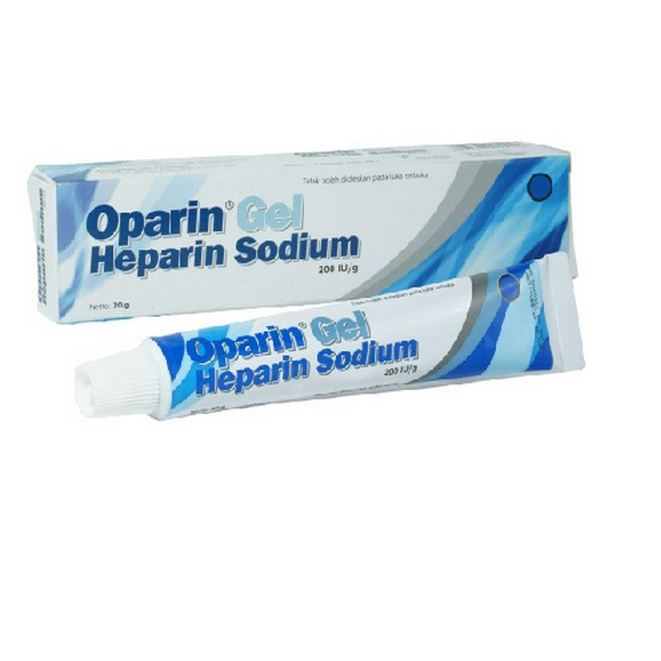 OPARIN GEL HEPARIN SODIUM TUBE 20GR