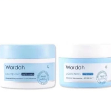 Wardah Lightening Day Cream dan Night Cream 30gr