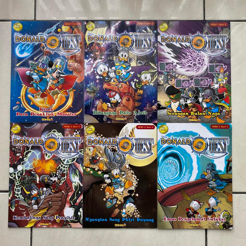 1 Set Komik Donal Bebek Donal Quest - Edisi Koleksi Isi 6 (2)