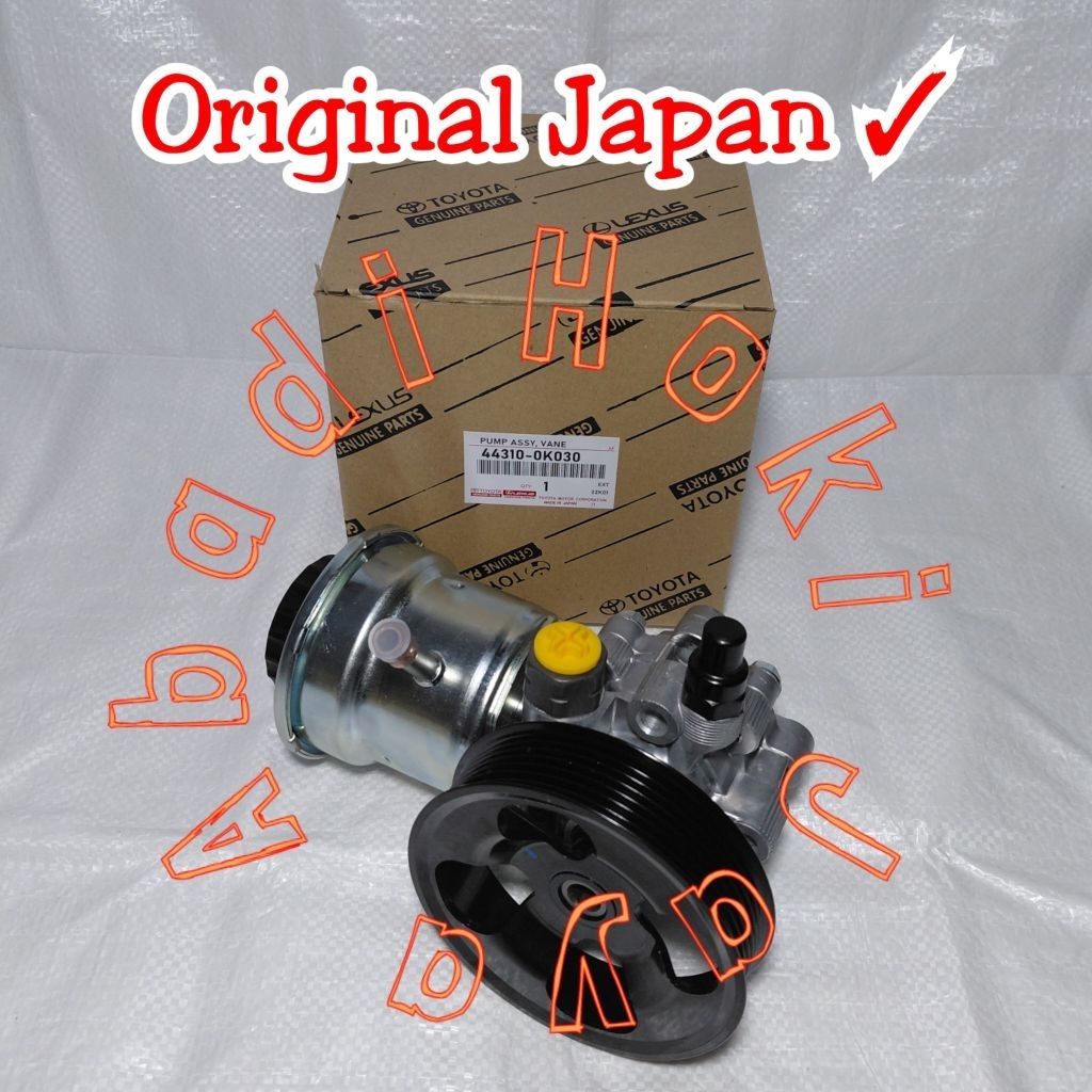 Pompa Power Steering atas Vane Toyota Kijang Innova Inova Bensin Hilux Bensin Fortuner Bensin 1TR 2T