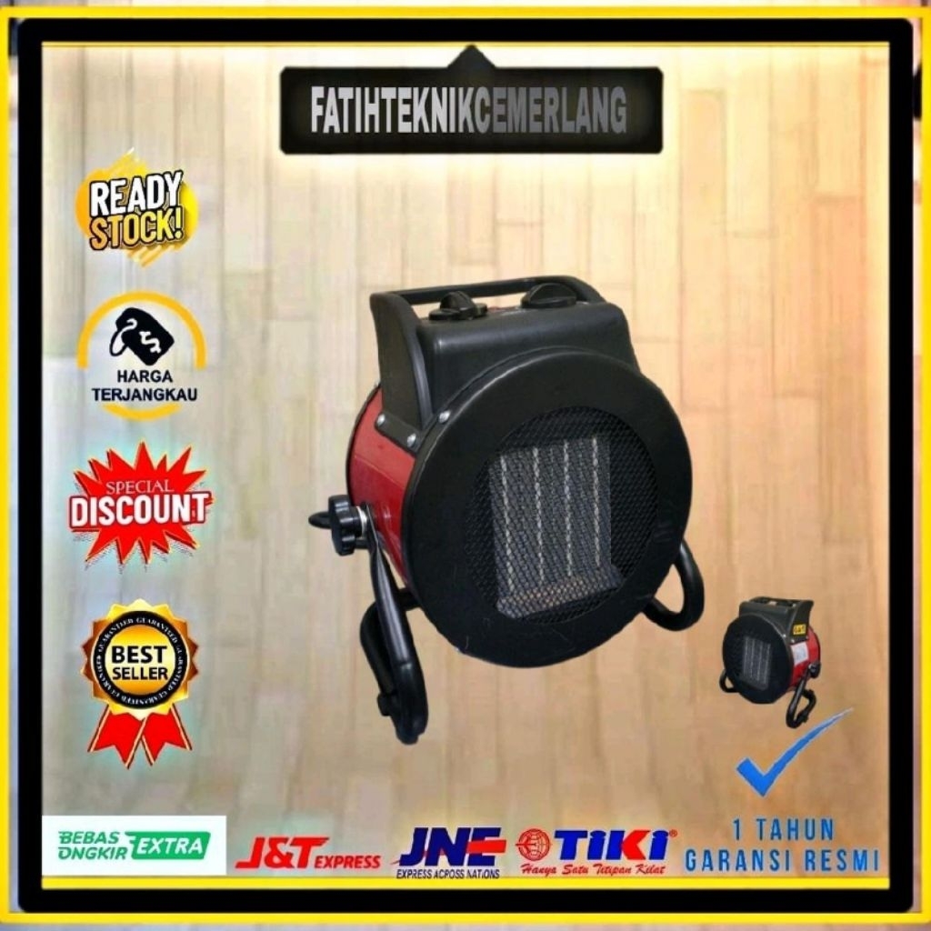 Blower Heater Portable/Pemanas Listrik industri Portable penghangat Ruangan 2KW 220V