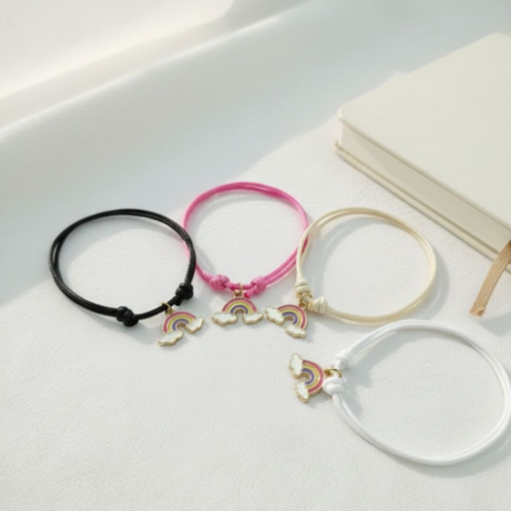 Gelang Couple 4 Sahabat Gelang Hadiah Sahabat Paket Box