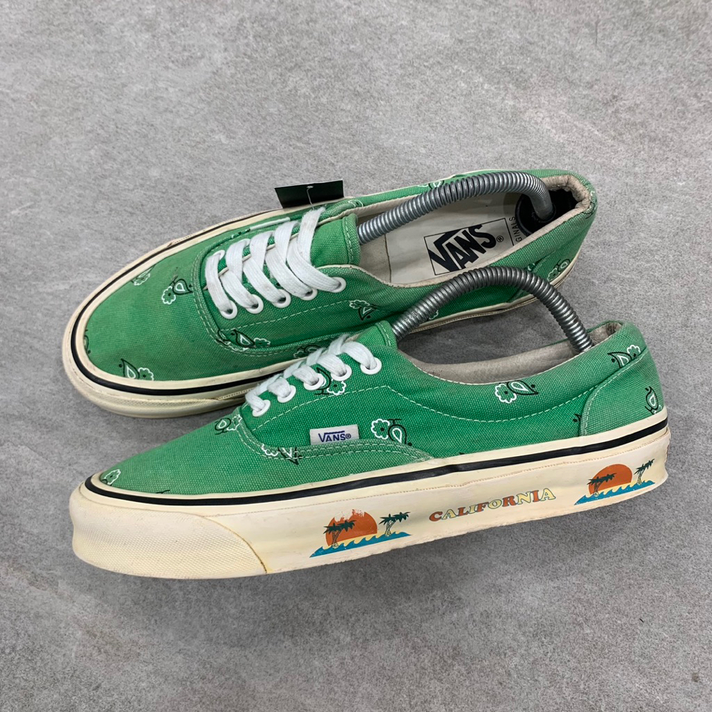 Vans Era X Paisley Fern Green