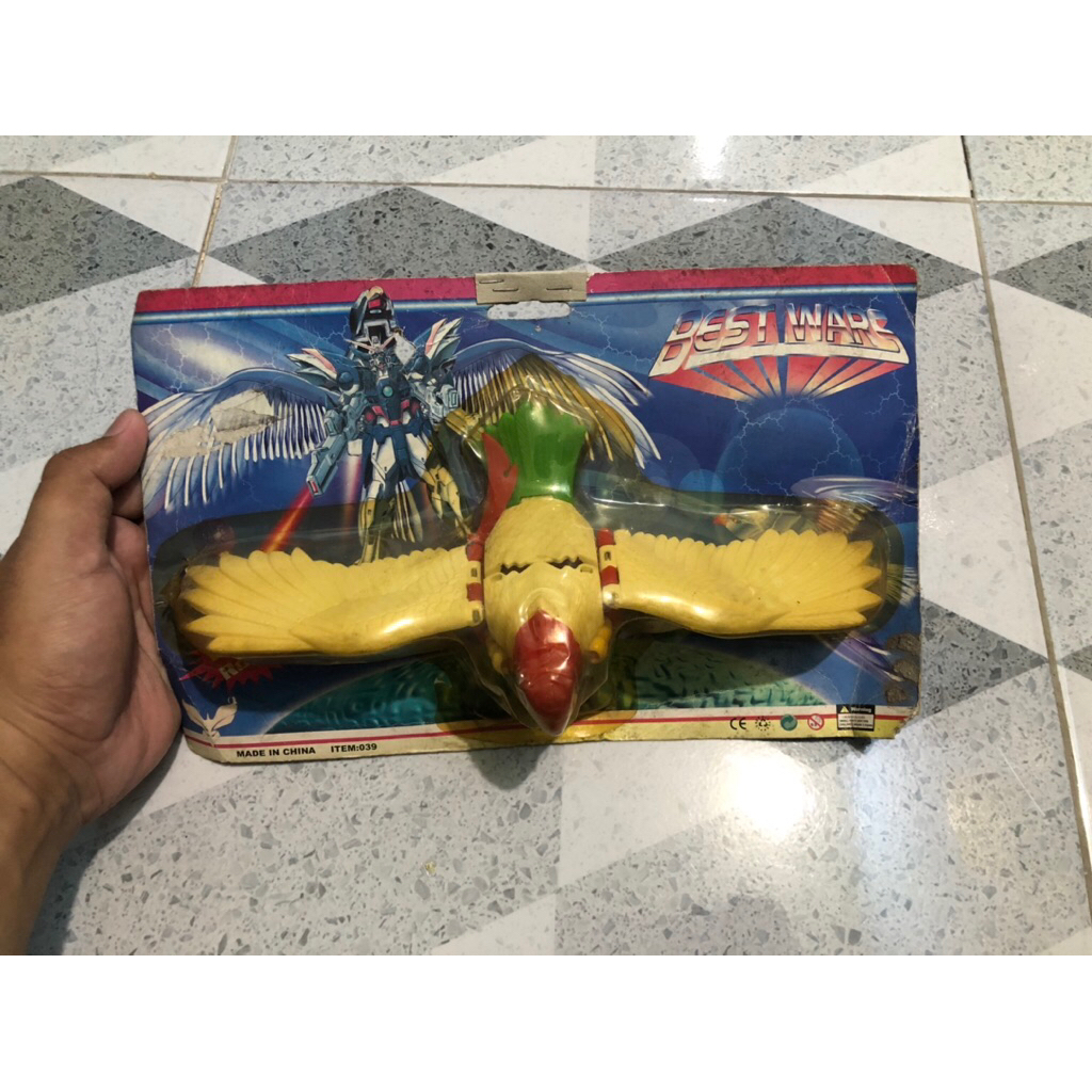 Mainan jadul transformers beast wars silverbolt bootleg