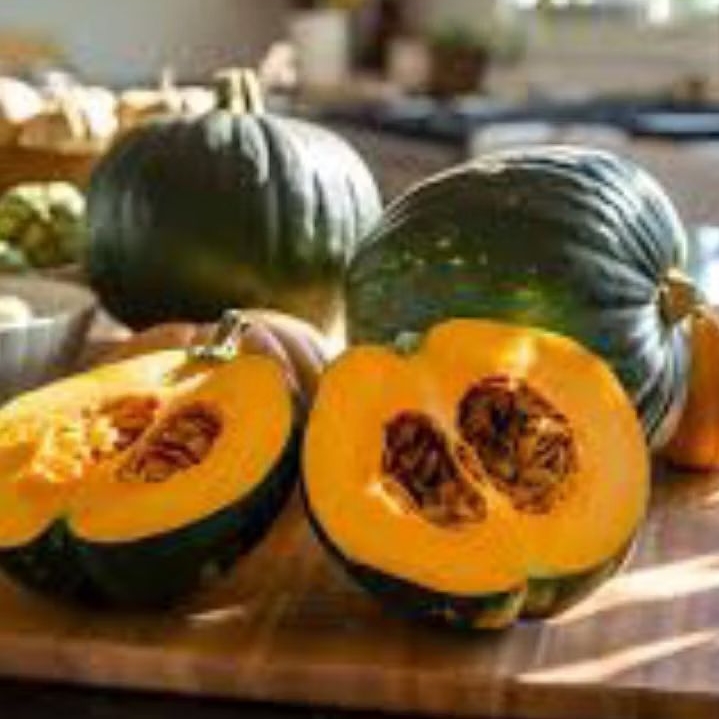 5 BIJI BENIH KABOCHA HIJAU