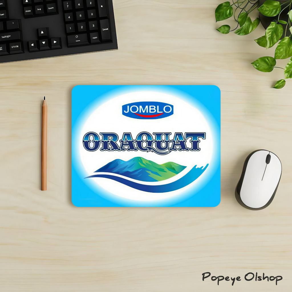 MS132 MOUSE PAD UNIK PLESETAN LUCU PRODUK - ALAS MOUSE KOMPUTER LAPTOP - MOUSEPAD 22 x 18 CM