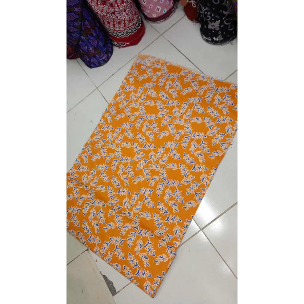 bahan kain batik meteran jenis bahan ( KATUN)