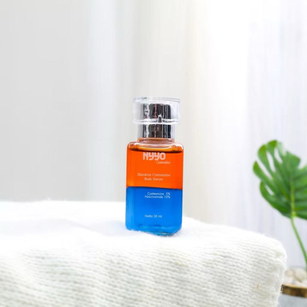 NYYO Skindoze Cysteamine Body Serum 30ml-Serum Badan dengan 2 lapisan oil serum untuk badan