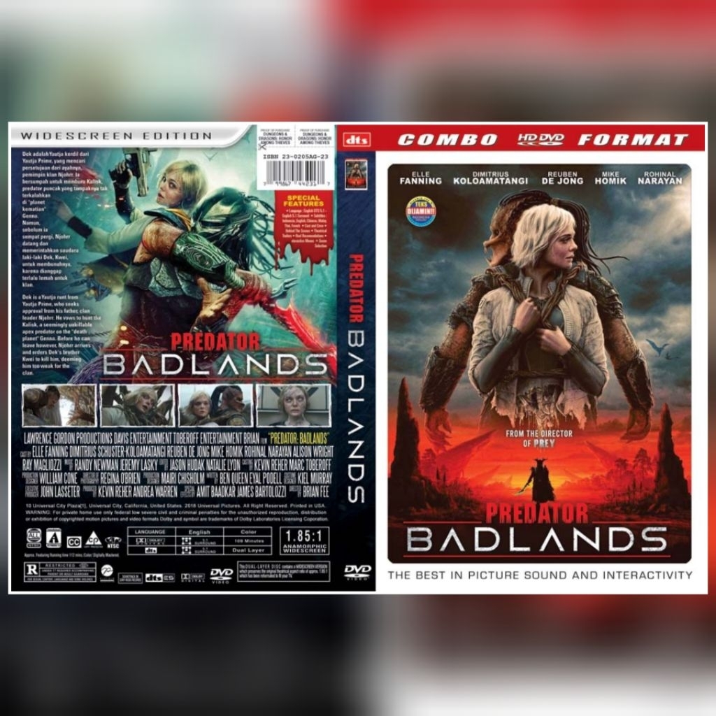 Kaset Film Action PREDATOR BADLANDS - 2025 - HD