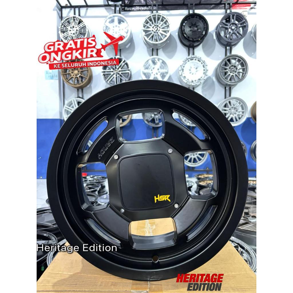 Velg Mobil Racing R14 HSR ORIGINAL ZANDY R14 Fitmen Wuling Air Karimun Kijang Avanza Xenia DLL R14