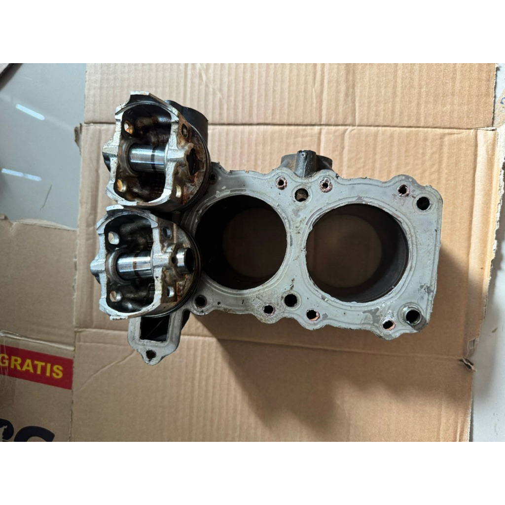 Blok mesin ninja 250 r karbu 4tak 250cc block boring buring piston seher ninbu warrior old