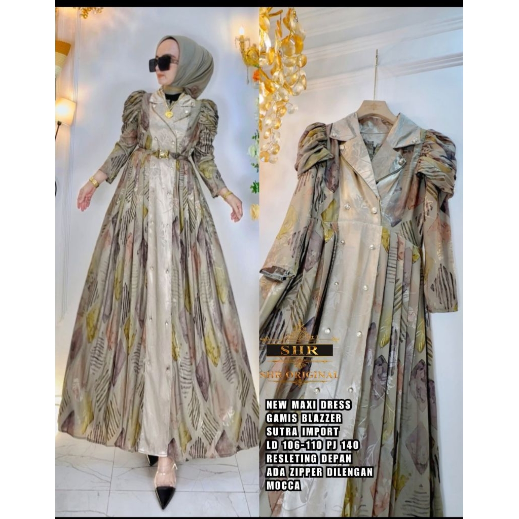 Gamis BLAZER SHR SUTRA# premium