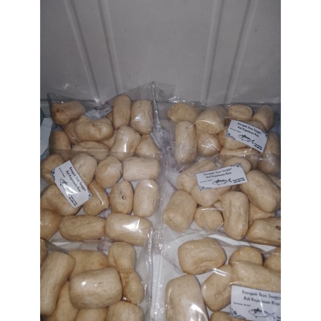 kemasan Repack 19gr Lima ribuan Kerupuk Ikan tenggiri Asli Kepulauan Riau 100% Original