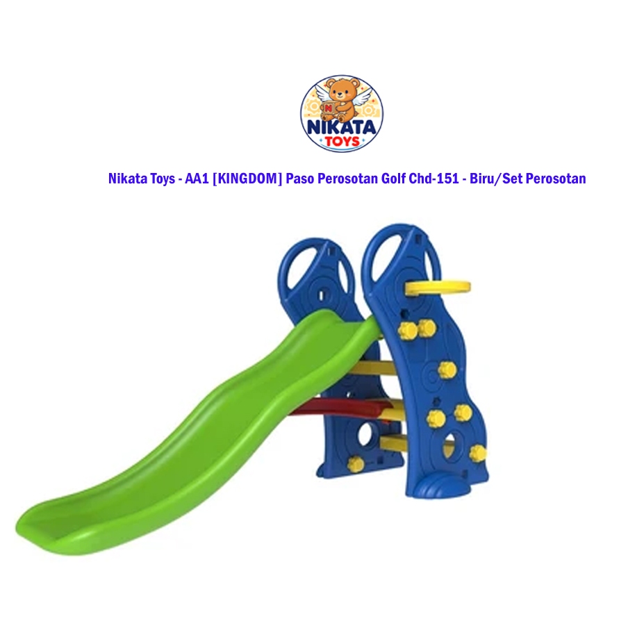 Nikata Toys - AA1 [KINGDOM] Paso Perosotan Golf Chd-151 - Biru/Set Perosotan