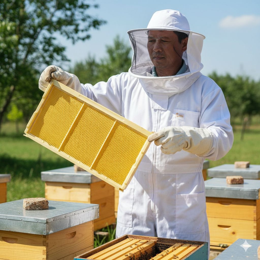 Pondasi Sarang Lebah Bahan Plastik
