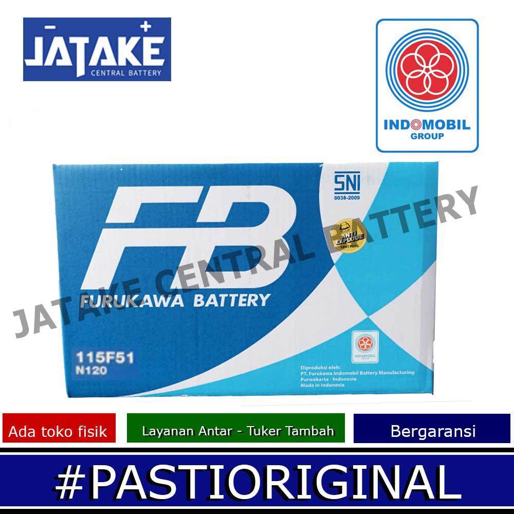 Aki basah N120 / 115F41 Furukawa Battery FB Premium 12V 120Ah