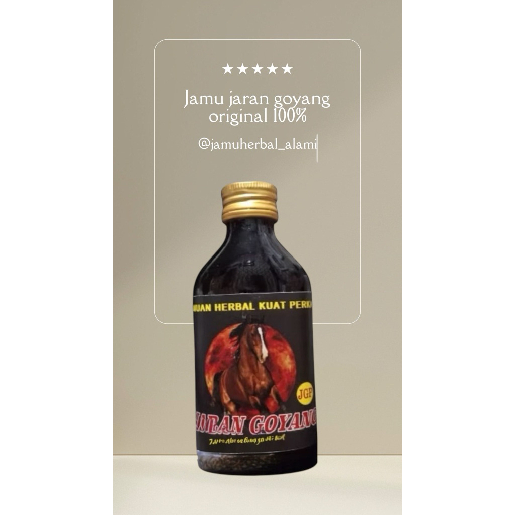 Jamu jaran goyang 100% original