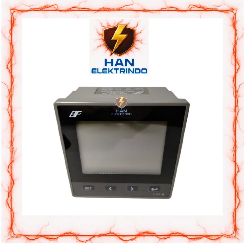 Power Multimeter 3 Phase AC LCD Digital Meter / Ampere Meter LCD 3 Phase