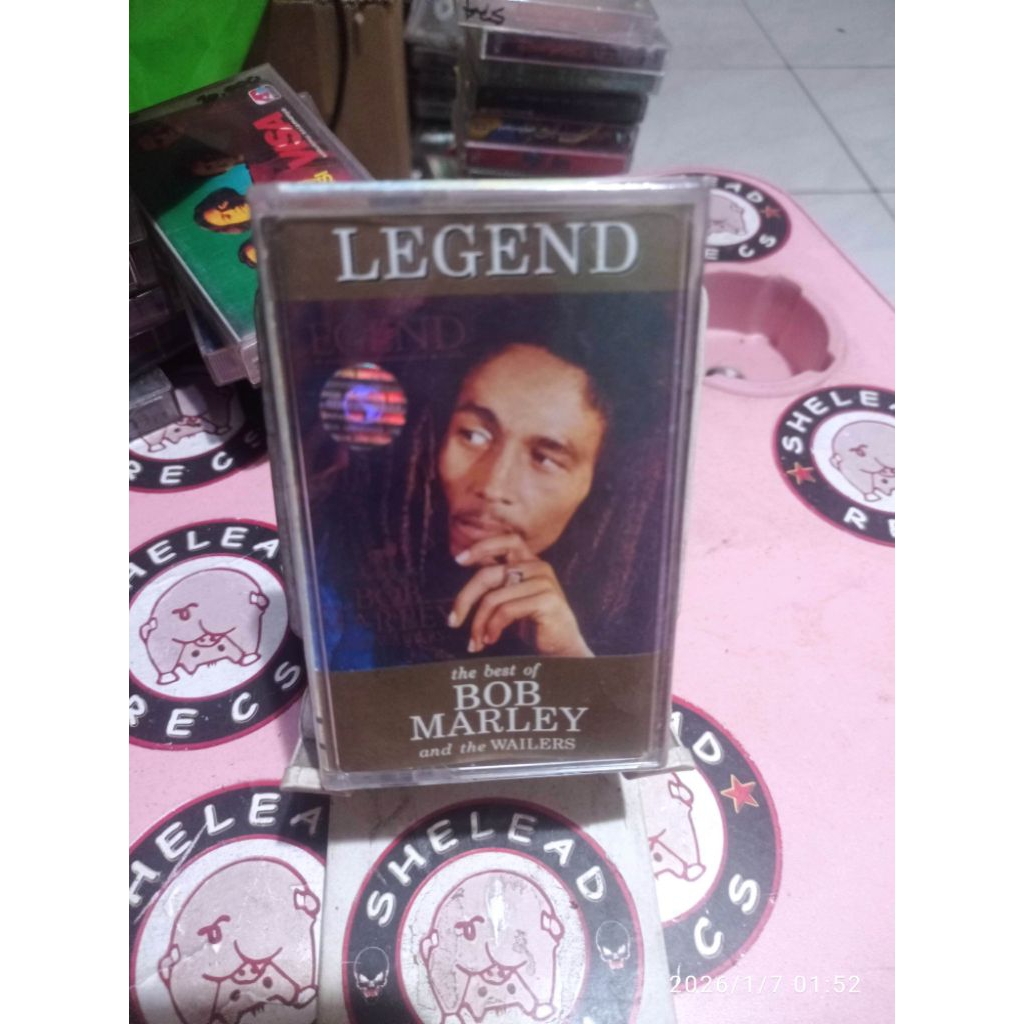 Kaset The Best Of Legend Bob Marley and the Wailers